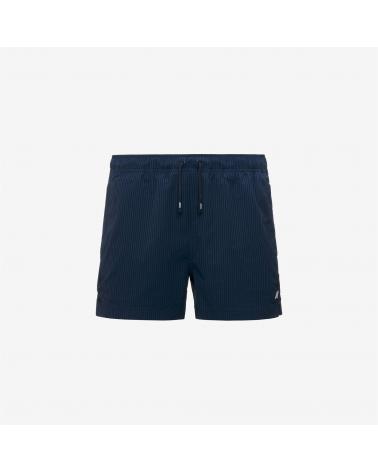 Maillot de Bain K-WAY HAZEL stripe mid  Blue Insignia Marine