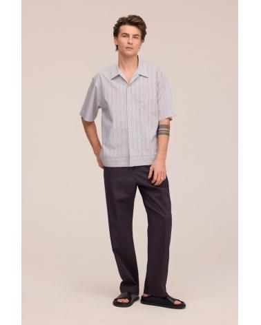 CHEMISE NN.07  RED Manches courtes Rayures