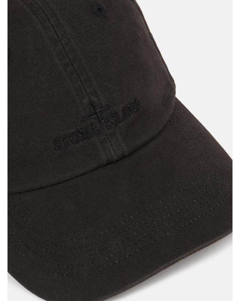 CASQUETTE STONE ISLAND 9100007 S0106 0029 NOIR
