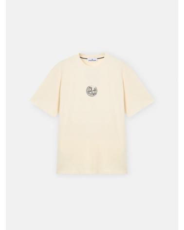 EE SHIRT STONE ISLAND 2100001 S0533  0093 IVOIRE