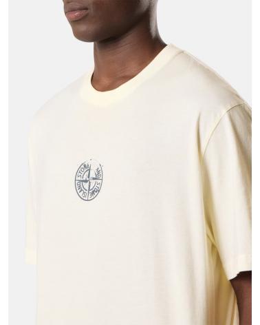 EE SHIRT STONE ISLAND 2100001 S0533  0093 IVOIRE