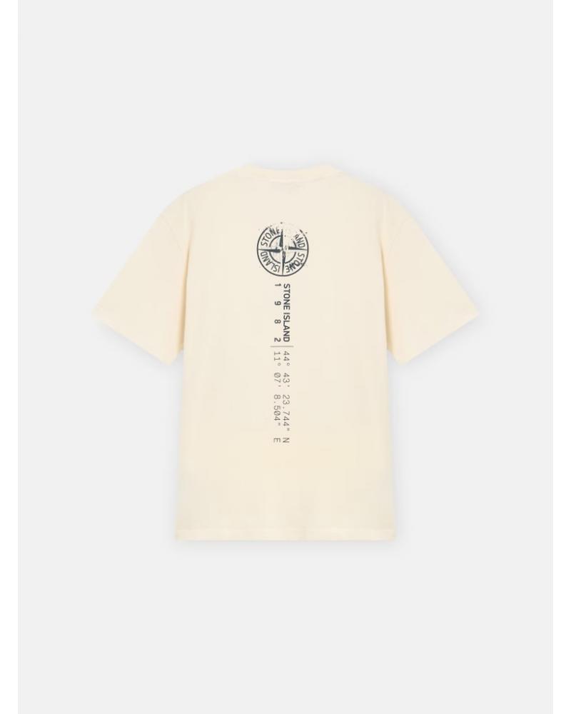 EE SHIRT STONE ISLAND 2100001 S0533  0093 IVOIRE