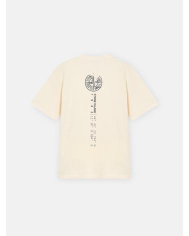 EE SHIRT STONE ISLAND 2100001 S0533  0093 IVOIRE