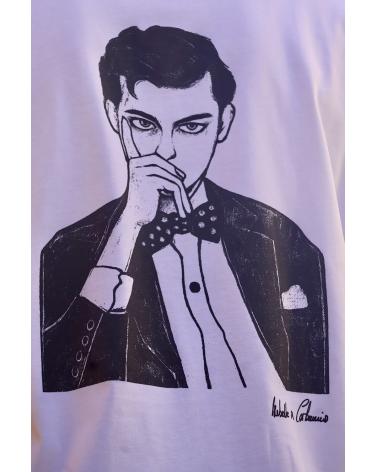 Tee shirt Homme Noir/Blanc by Isabelle Carbuccia 