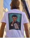 Tee shirt Portrait Rectangle/Blanc by Isabelle Carbuccia 