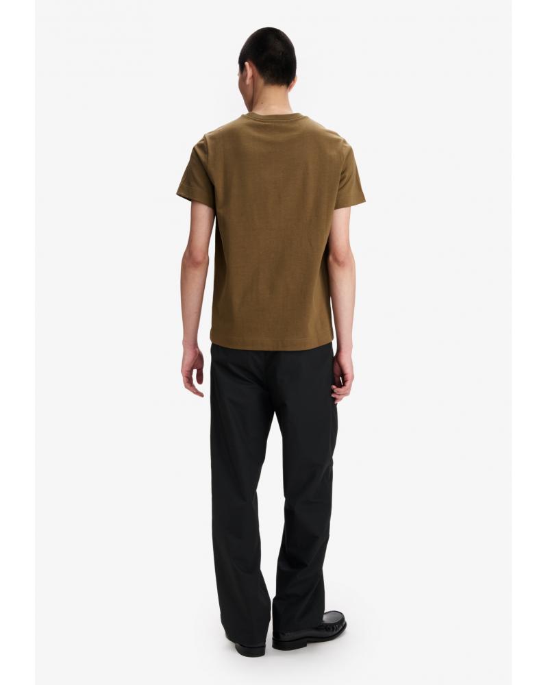 TEE SHIRT A.P.C OLIVER VERT KAKI