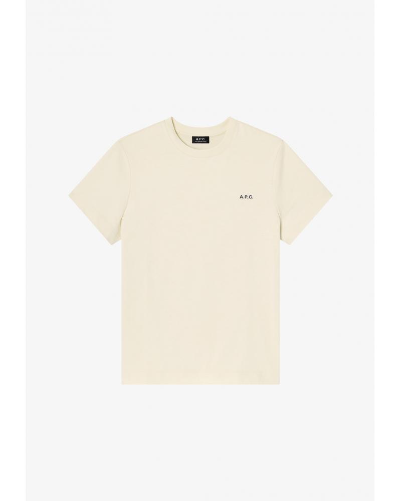 TEE SHIRT A.P.C OLIVER ECRU
