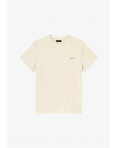 TEE SHIRT A.P.C OLIVER ECRU
