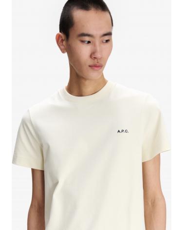 TEE SHIRT A.P.C OLIVER ECRU