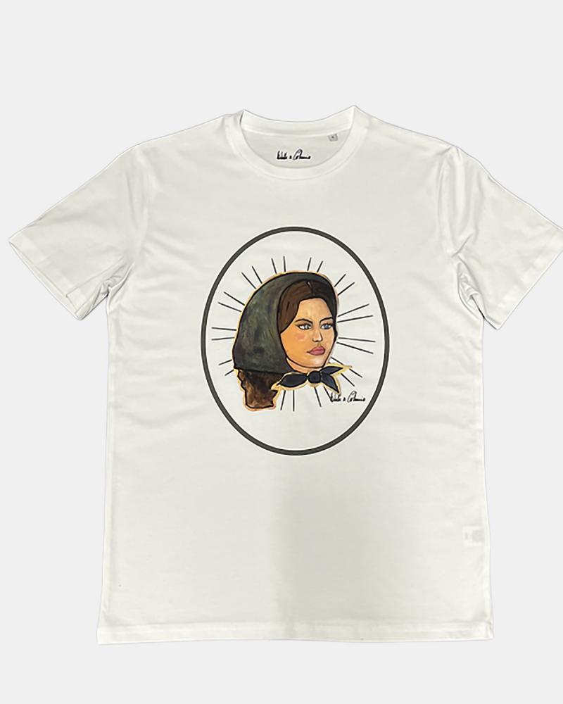 T-Shirt un été à Bonifacio by Isabelle Carbuccia Blanc