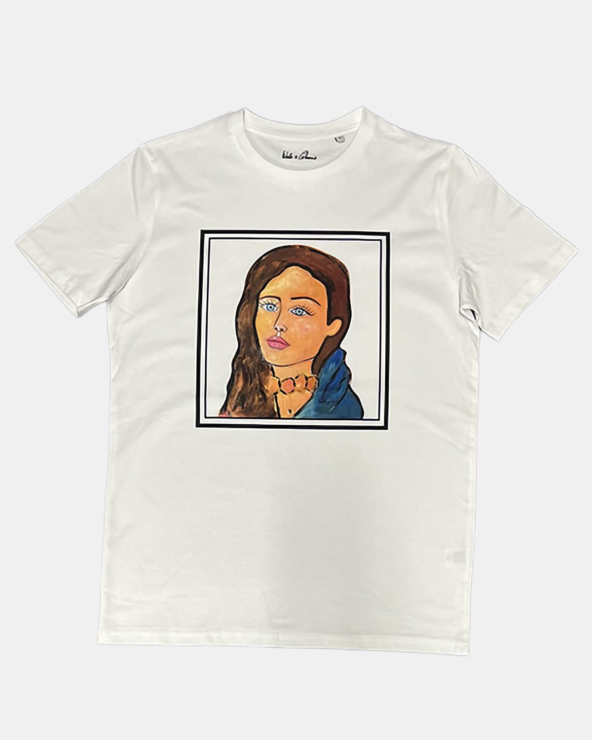 T-shirt Femme Corse Blanc by Isabelle Carbuccia