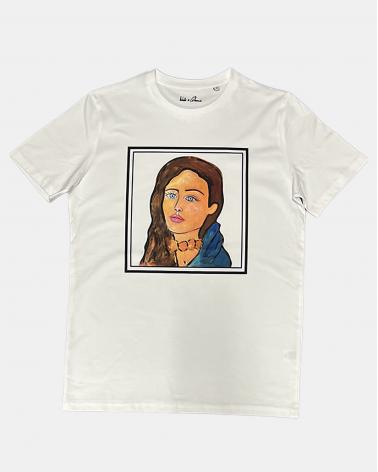T-shirt Femme Corse Blanc by Isabelle Carbuccia