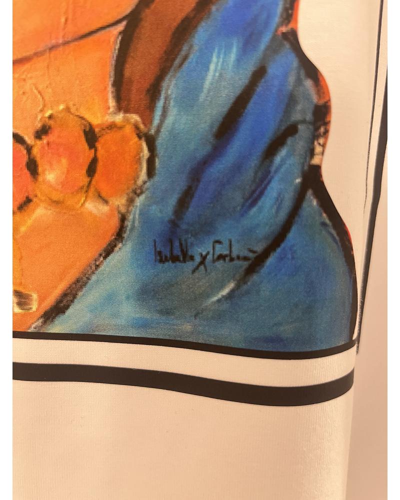 T-shirt Femme Corse Blanc by Isabelle Carbuccia