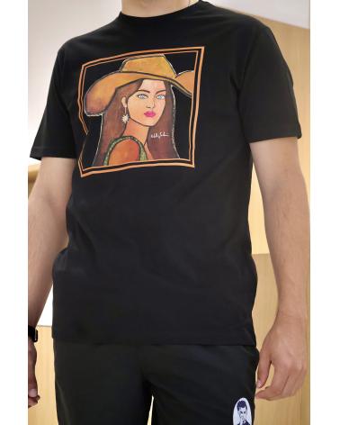 T-Shirt CowBoy by Isabelle Carbuccia Noir