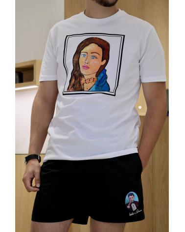 T-shirt Femme Corse Blanc by Isabelle Carbuccia