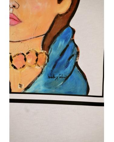 T-shirt Femme Corse Blanc by Isabelle Carbuccia