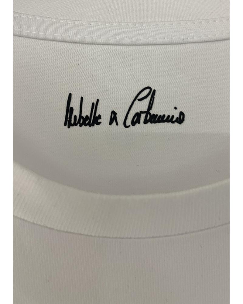 T-shirt Femme Corse Blanc by Isabelle Carbuccia
