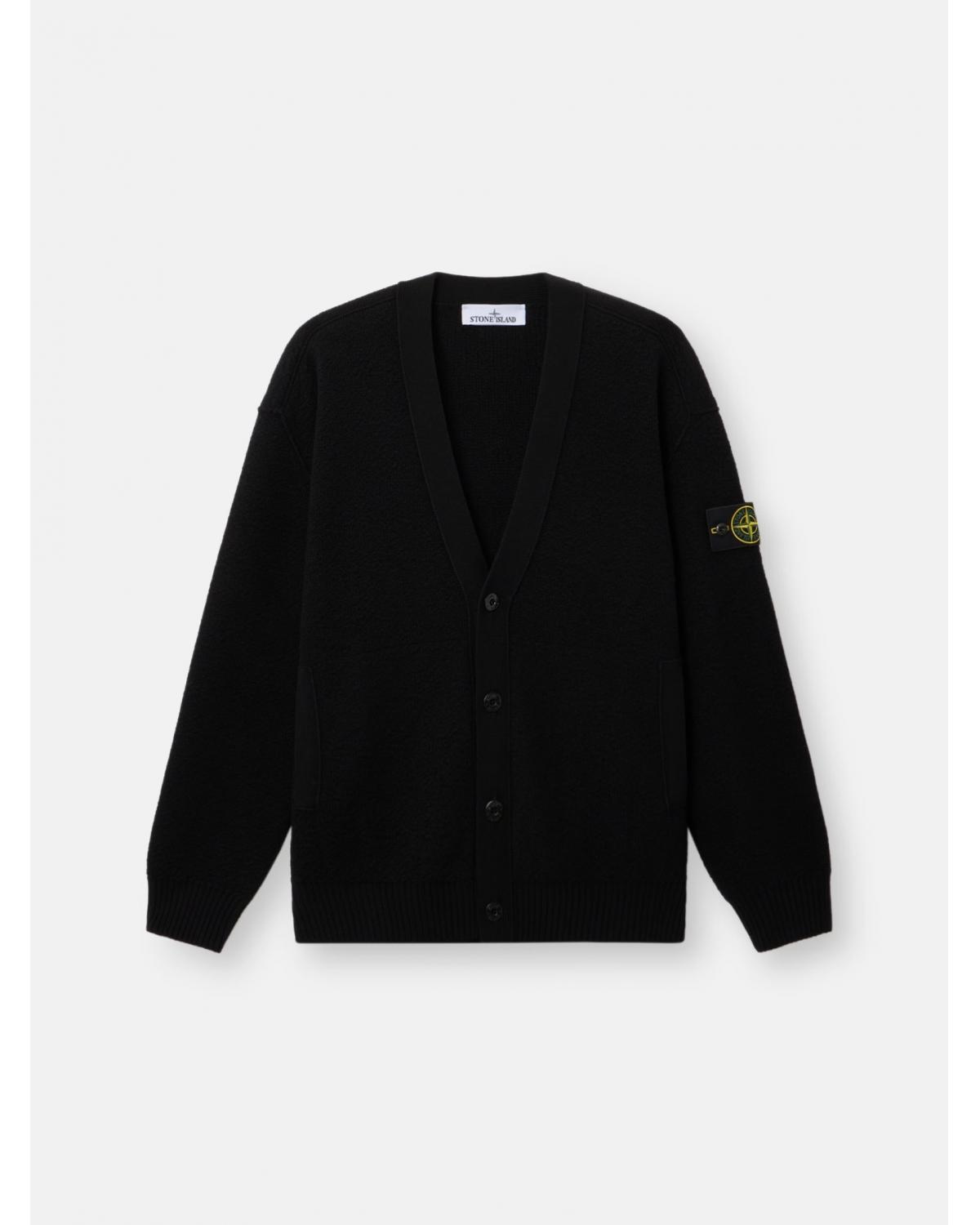 CARDIGAN STONE ISLAND 51000010 S01C4 0029 NOIR