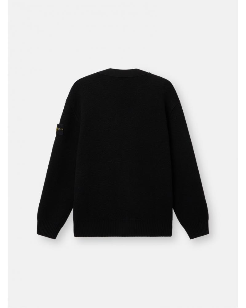 CARDIGAN STONE ISLAND 51000010 S01C4 0029 NOIR