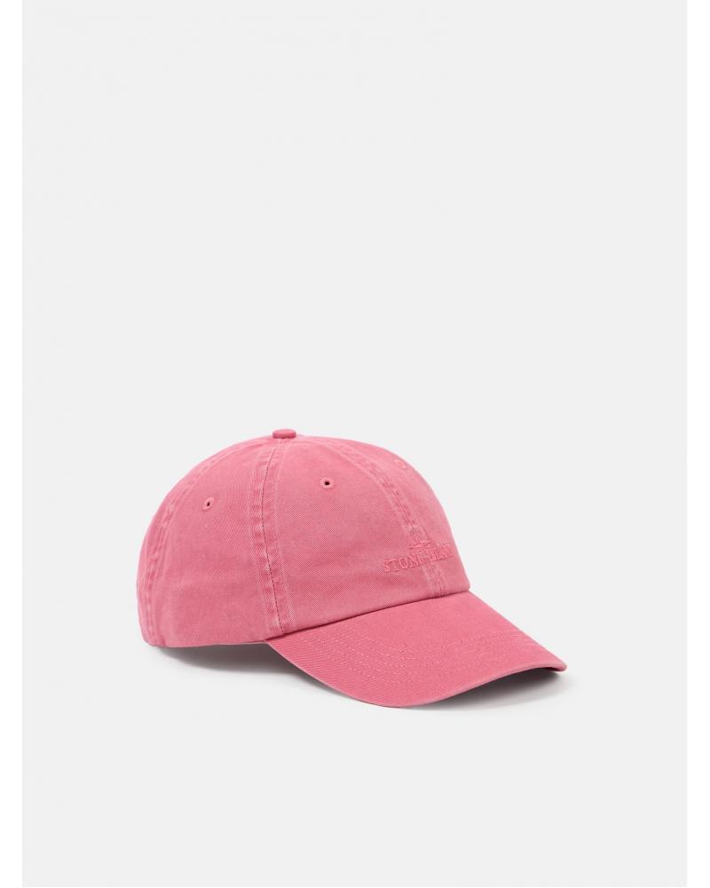 CASQUETTE STONE ISLAND 9100007 S0106 0089 GERANIUM ROSE