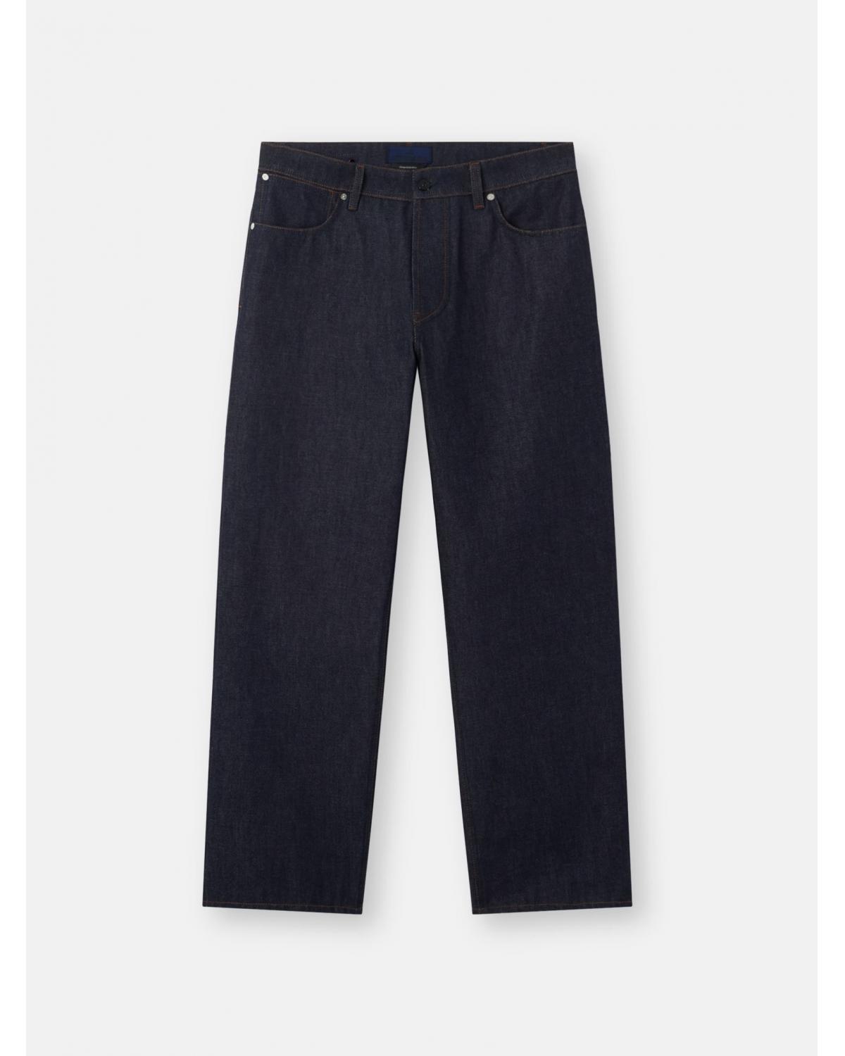 JEAN STONE ISLAND J100005 S00J8 J200I NDIGO DENIM-RAW BLEU