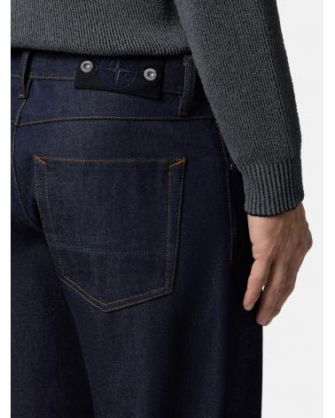 JEAN STONE ISLAND J100005 S00J8 J200I NDIGO DENIM-RAW BLEU