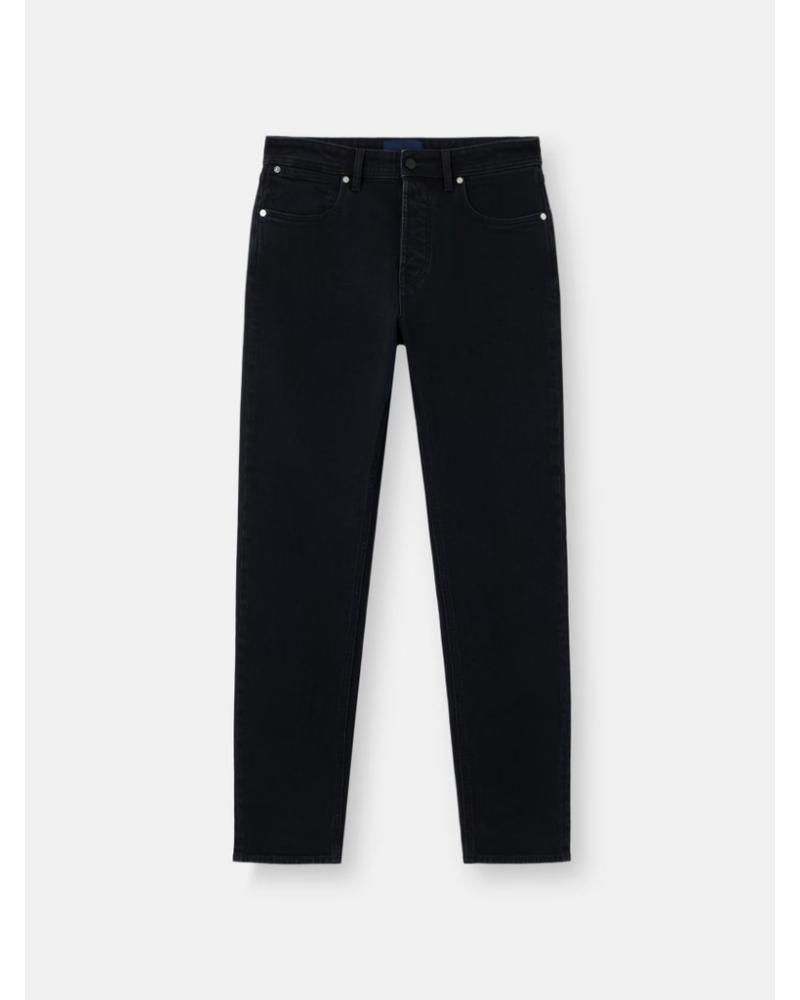 JEAN STONE ISLAND J100007 J901 STRETCH BLACK DENIM-RINSED