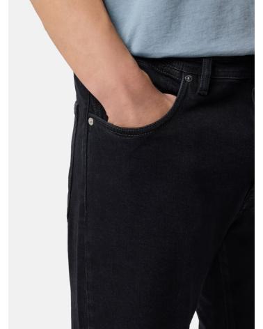 JEAN STONE ISLAND J100007 J901 STRETCH BLACK DENIM-RINSED