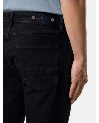 JEAN STONE ISLAND J100007 J901 STRETCH BLACK DENIM-RINSED