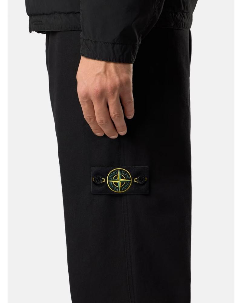 PANTALON STONE ISLAND 3100001  S0404 0029 DENSE COTTON-TC Noir