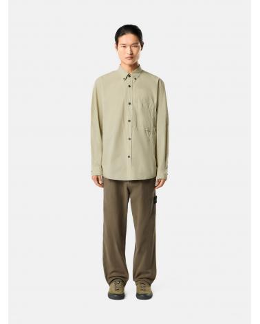 PANTALON STONE ISLAND 3100014 S0184 0195  ORGANIC PANAMA COTTON 'OLD' EFFECT BEIGE
