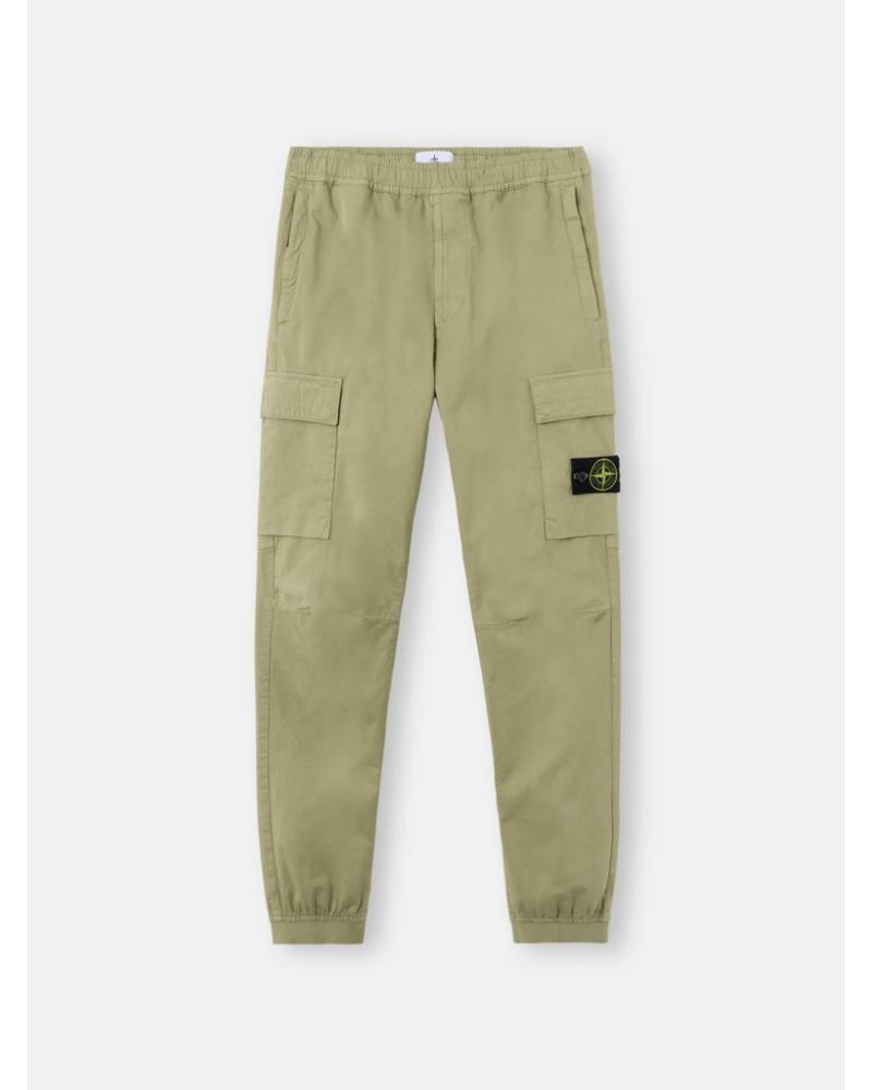 PANTALON STONE ISLAND 3100033 S00L1  015G VERT MILITAIRE