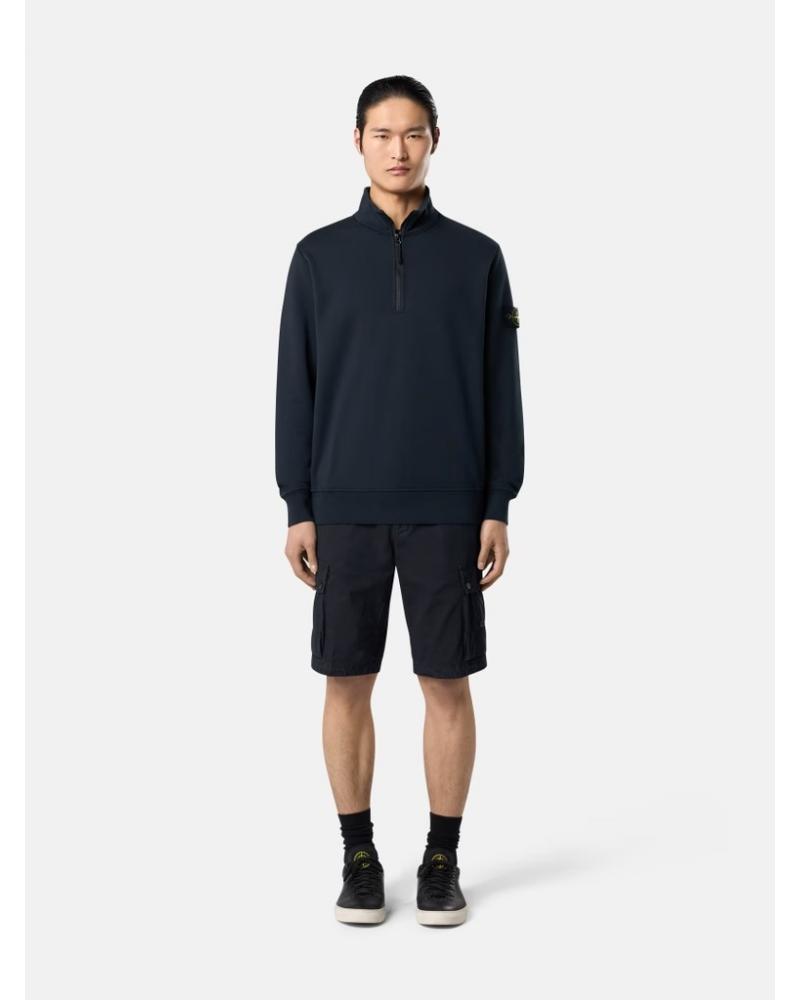 POLO SWEAT STONE ISLAND 6100070  S0051 0020 MARINE