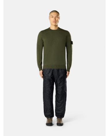 PULL  STONE ISLAND 5100071 S00C4 0M5G LIGHT PURE RWS WOOL Vert Militaire
