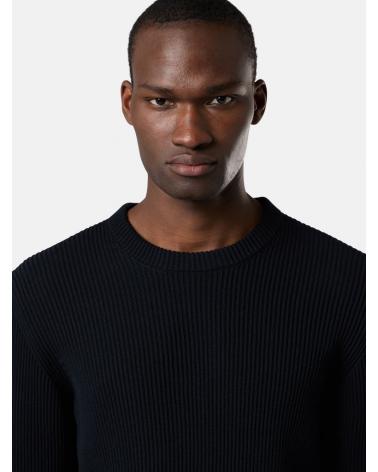PULL COL ROND STONE ISLAND 5100053  S00C2 0020 Marine