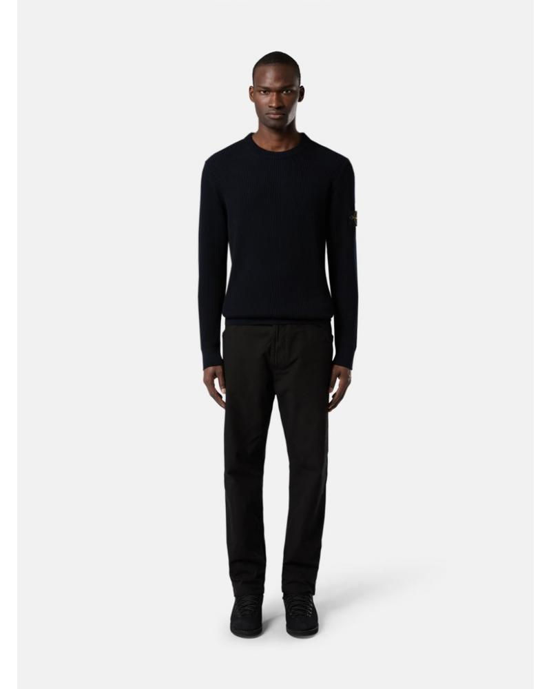 PULL COL ROND STONE ISLAND 5100053  S00C2 0020 Marine