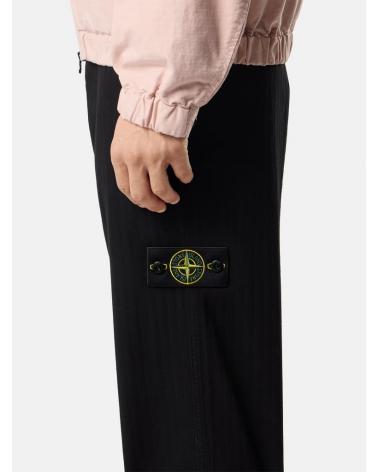 Pantalon Stone Island  3100052 S0456 0029  COTTON HERRINGBONE NOIR