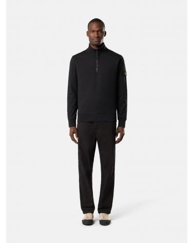 POLO SWEAT STONE ISLAND 6100070  S0051 0029 NOIIR