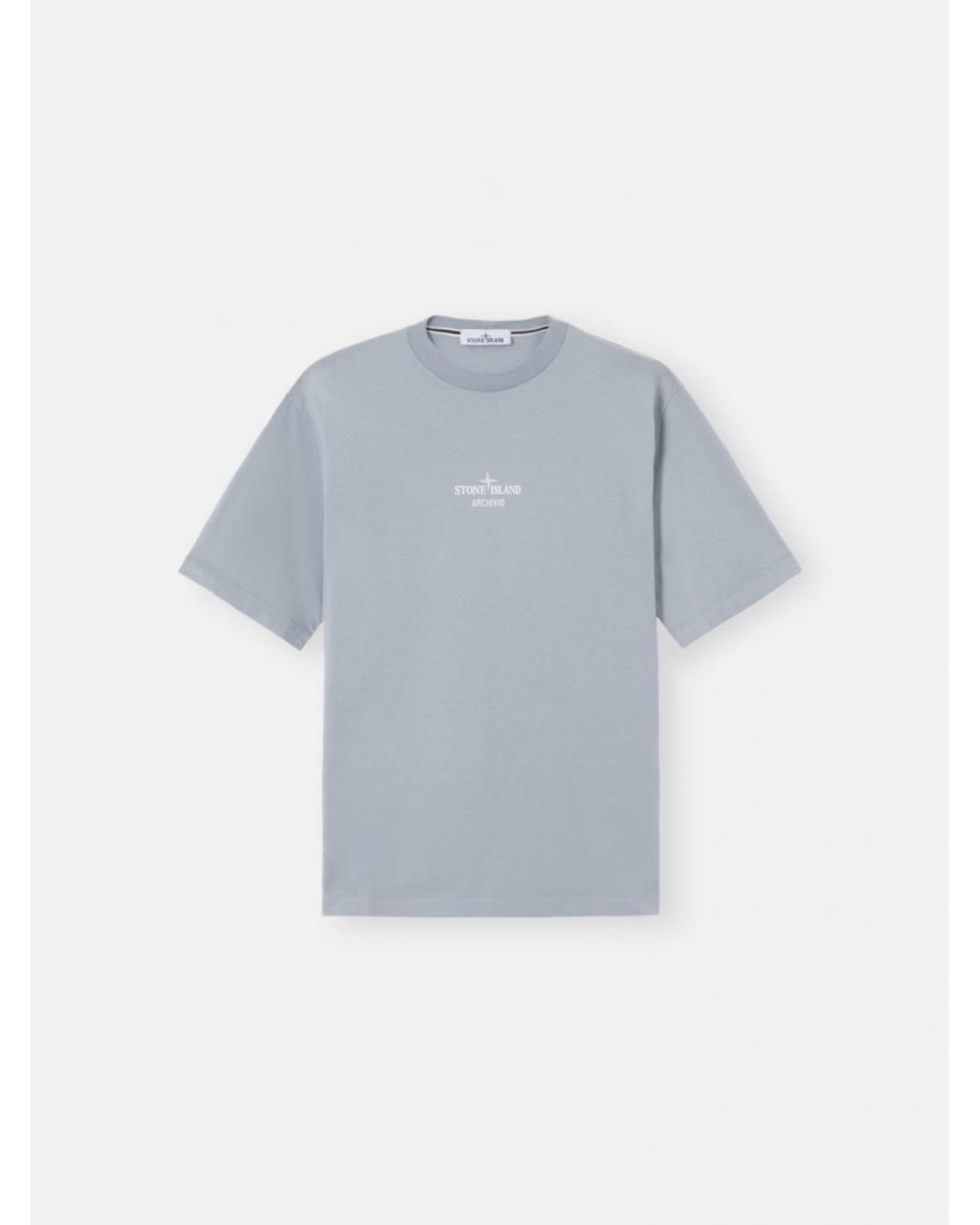 Tee shirt STONE ISLAND 2100033 S0091 0049 ASH GREY -GRIS