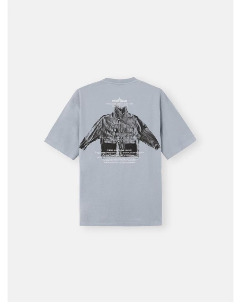 Tee shirt STONE ISLAND 2100033 S0091 0049 ASH GREY -GRIS