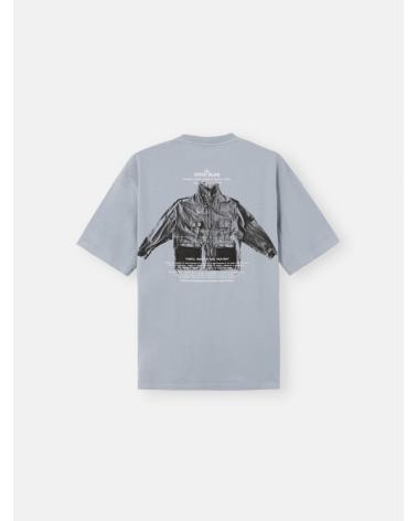 Tee shirt STONE ISLAND 2100033 S0091 0049 ASH GREY -GRIS