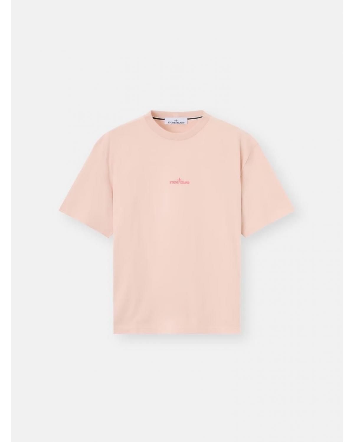 TEE SHIRT STONE ISLAND 21000 S0534 0082 ROSE