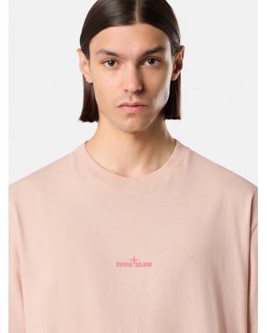 TEE SHIRT STONE ISLAND 21000 S0534 0082 ROSE