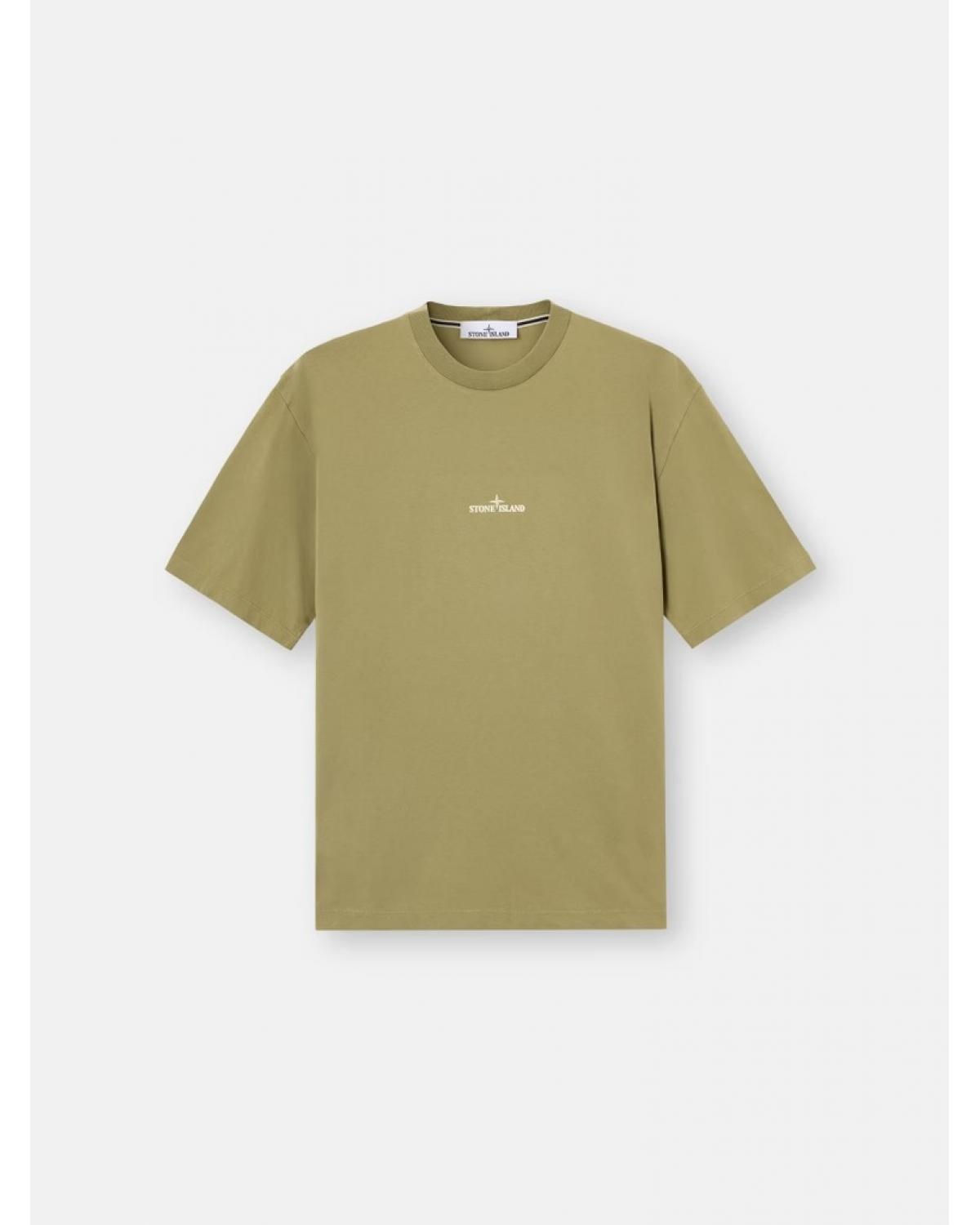 TEE SHIRT STONE ISLAND 21000 S0534 005N  Laurel Green VERT
