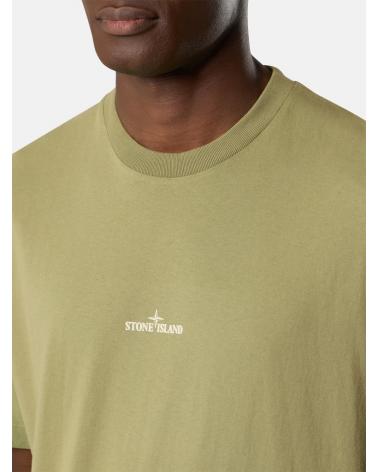 TEE SHIRT STONE ISLAND 21000 S0534 005N  Laurel Green VERT