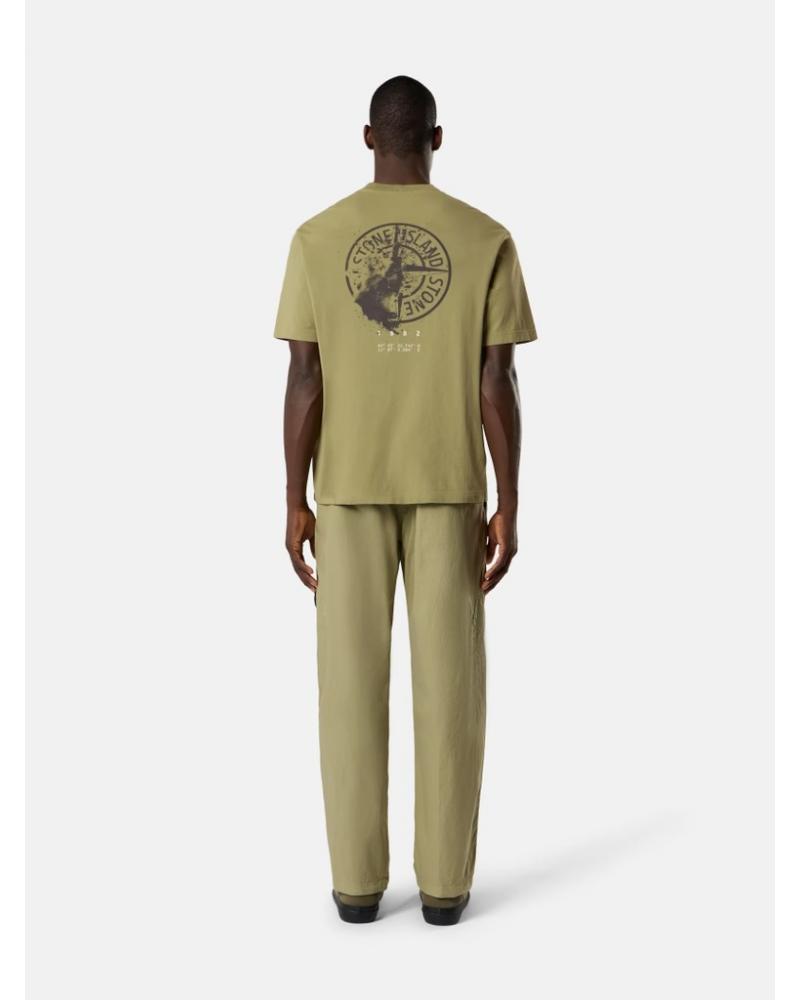 TEE SHIRT STONE ISLAND 21000 S0534 005N  Laurel Green VERT