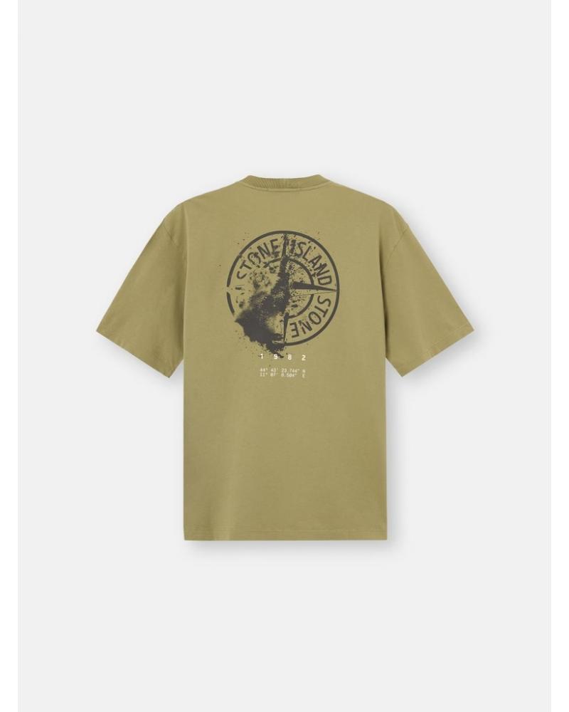 TEE SHIRT STONE ISLAND 21000 S0534 005N  Laurel Green VERT