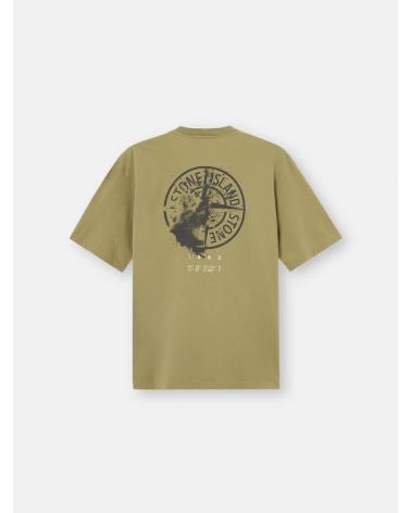 TEE SHIRT STONE ISLAND 21000 S0534 005N  Laurel Green VERT