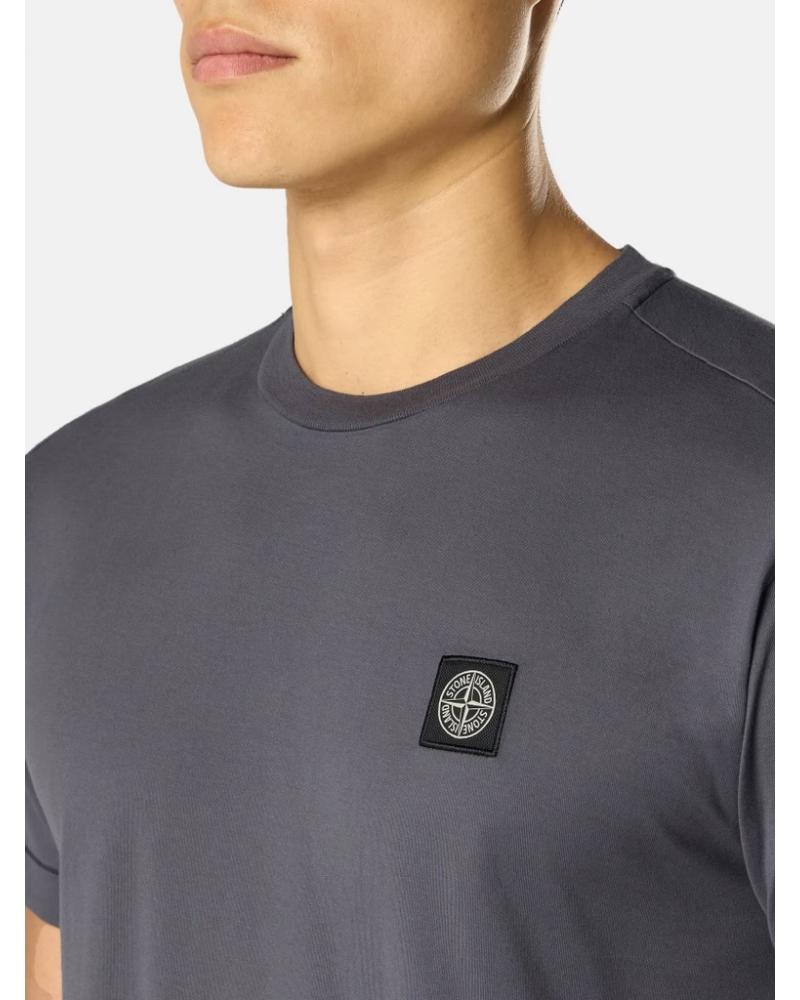 TEE SHIRT STONE ISLAND  2100027 S0013 0062 GRIS ANTRACITE