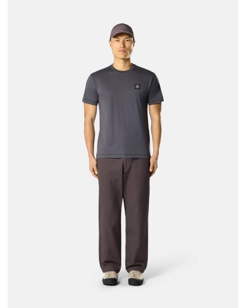 TEE SHIRT STONE ISLAND  2100027 S0013 0062 GRIS ANTRACITE